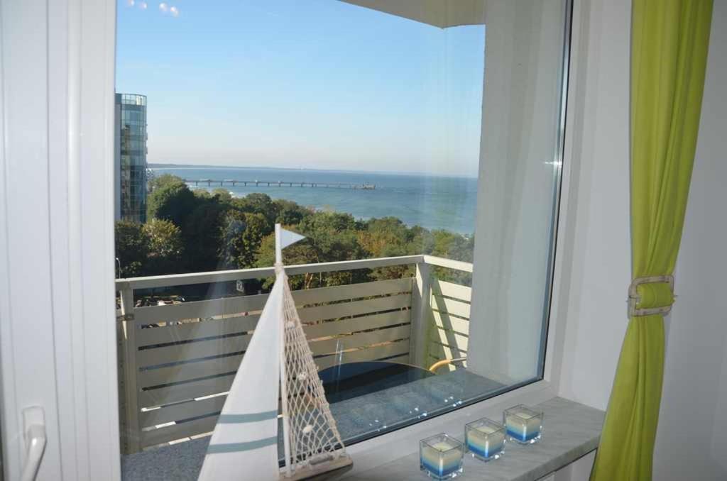 Apartament Z Panoramicznym Widokiem Na Morze Blisko Plazy I Centrum Pl Eng De Miedzyzdroje Bagian luar foto